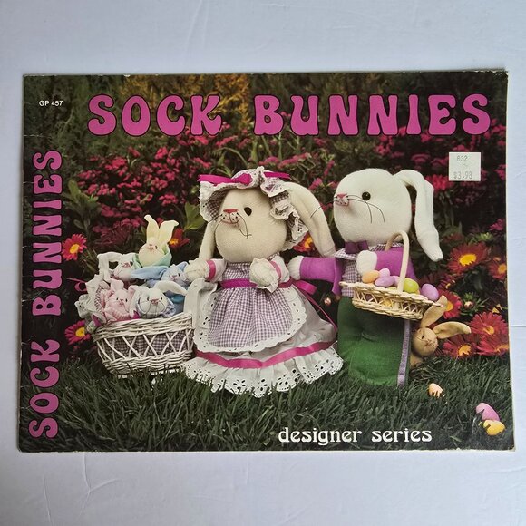 Sock Bunnies Designer Series Craft Pattern Booklet By Quick Publications - Picture 10 of 16